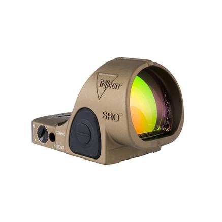Trijicon SRO Sight Adjustable LED Red Dot Sight Black or Coyote