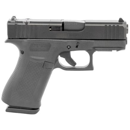 Glock 43x MOS Subcompact Handgun 9mm Luger 10rd Magazines (2) 3.41" Barrel Black Front Rail