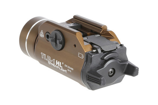 Streamlight TLR-1 HL 1000 Lumen Tactical Weapon Light - Flat Dark Earth Brown