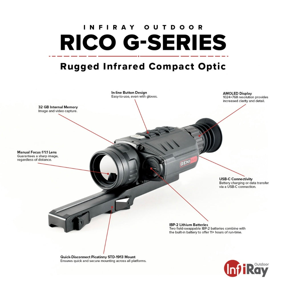 GH50 RICO G 640 50mm Thermal Weapon Sight